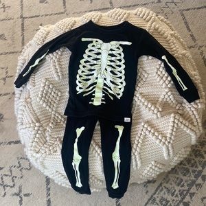 Baby Gap Skeleton Pajamas